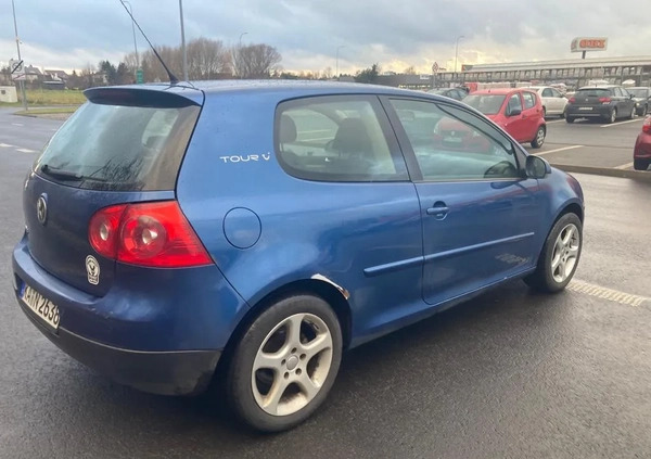 Volkswagen Golf cena 3600 przebieg: 250000, rok produkcji 2007 z Leszno małe 56